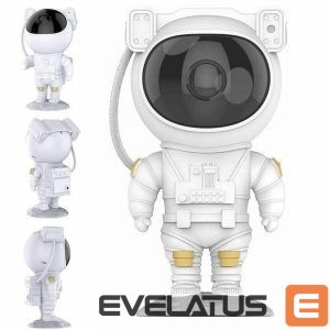 LED Spotlight iLike  A1 Astronout 360 degree Rotate Head Star Sky & Nebula projector with Remote 
