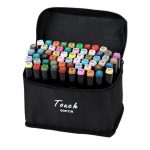 Toys iLike  Toy Super Set of 60pcs Color Markers with zipper carrying bag 