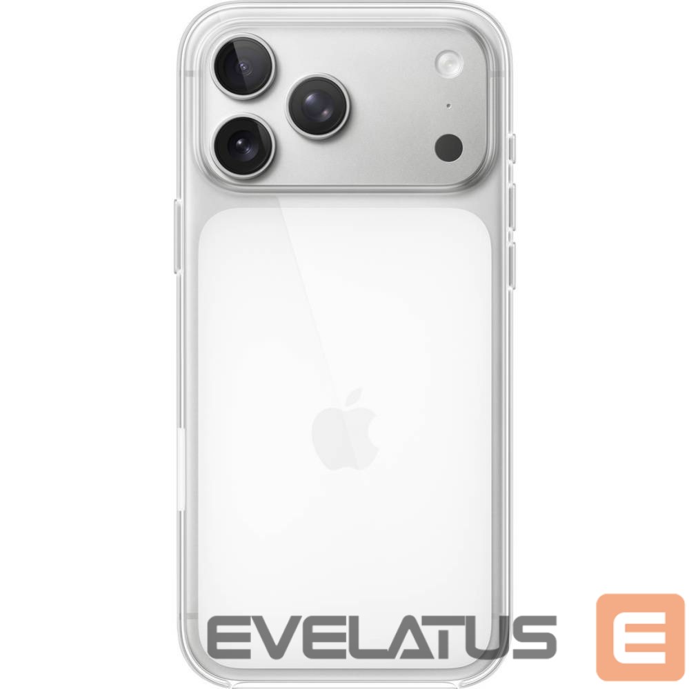 Back panel cover Apple - iPhone 17 Pro Max Clear Case with MagSafe Transparent