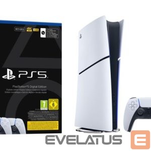 Gaming console Sony  Sony Playstation 5 Slim Digital 825GB + 2 Controller White