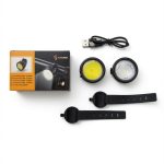 Bicycle accessory iLike  Johorse CB-18164 COB Bicycle Light Set (White & Red) 