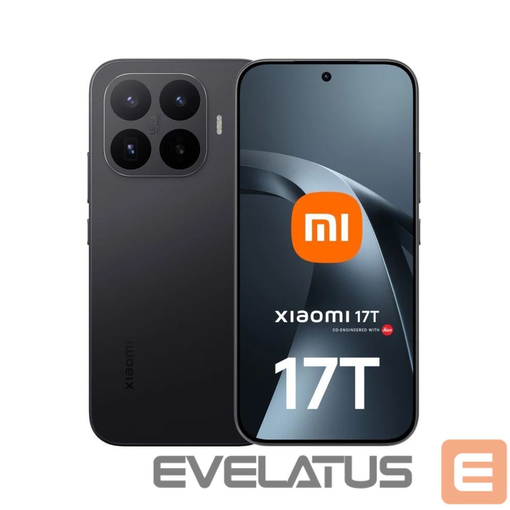 Smartphone Xiaomi 17T 12/256GB Black