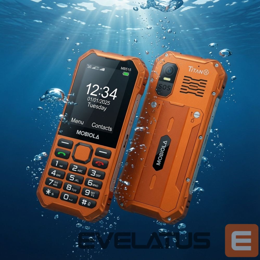 Smartphone Mobiola MB510 TitanX Orange