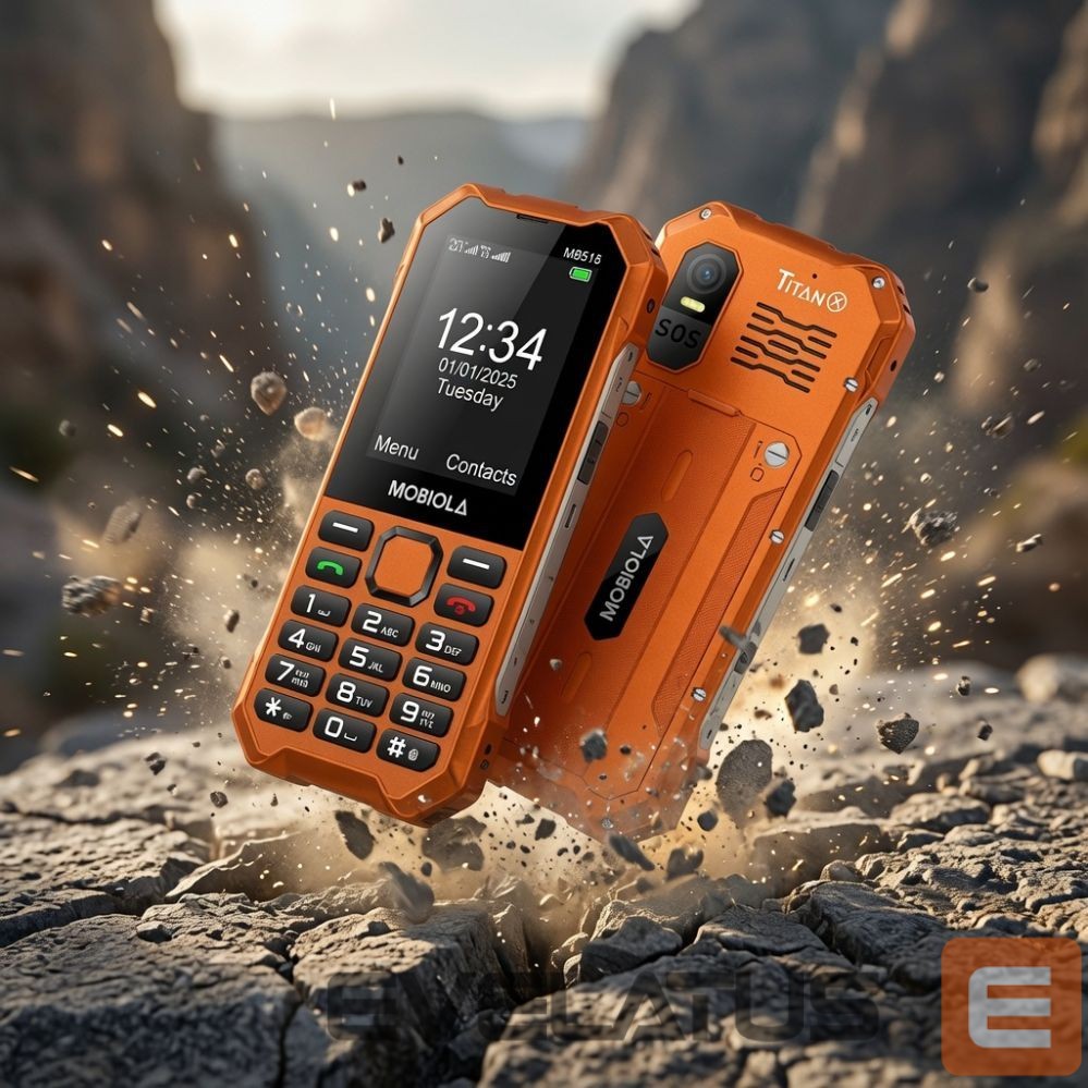 Smartphone Mobiola MB510 TitanX Orange