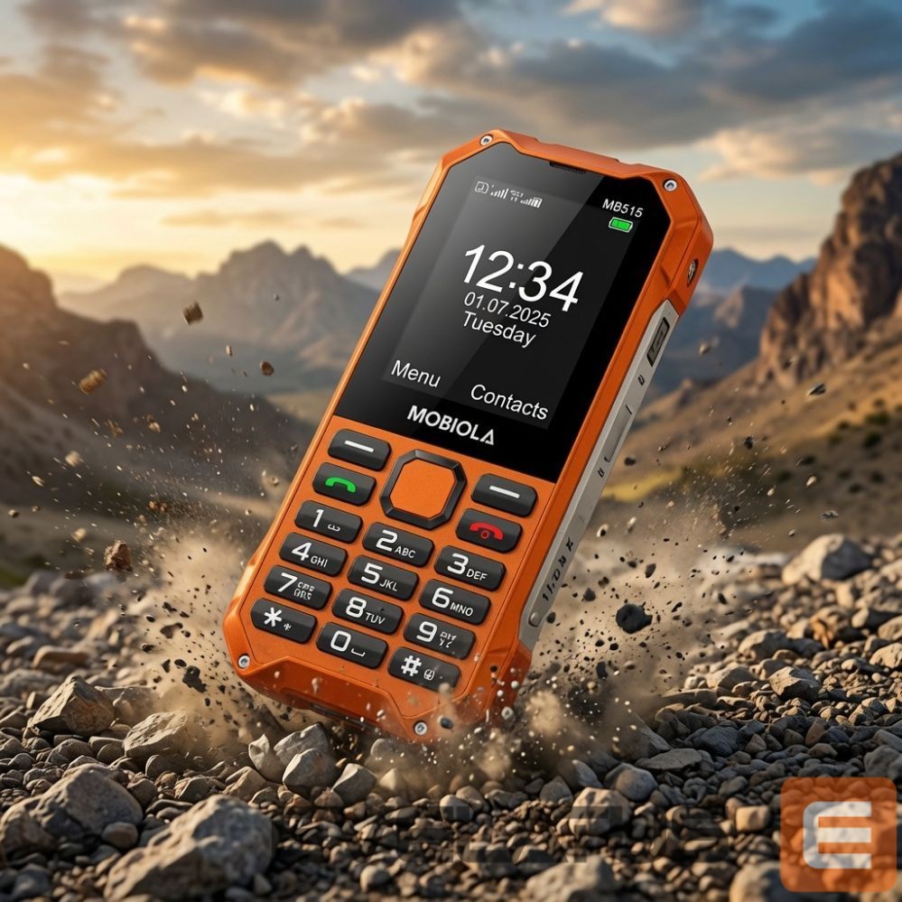 Smartphone Mobiola MB510 TitanX Orange