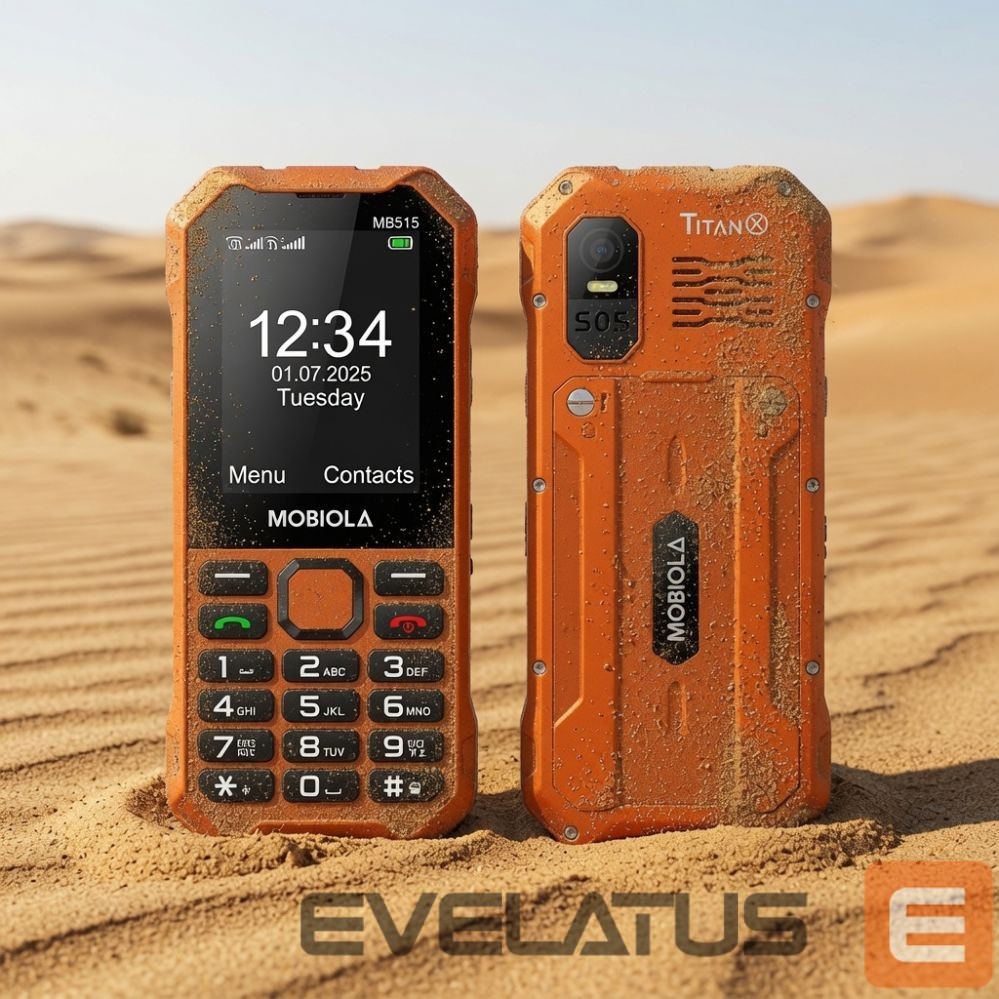 Smartphone Mobiola MB510 TitanX Orange