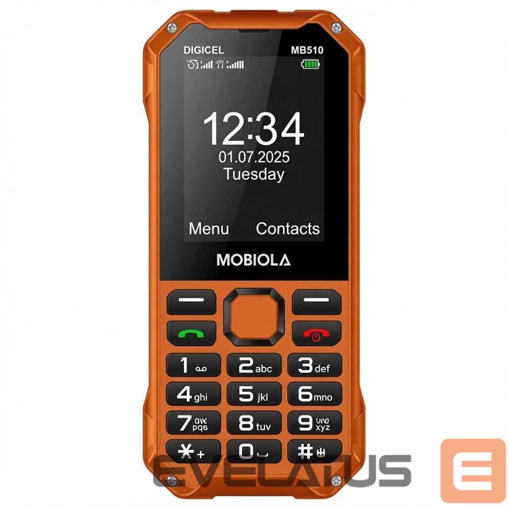 Smartphone Mobiola MB510 TitanX Orange