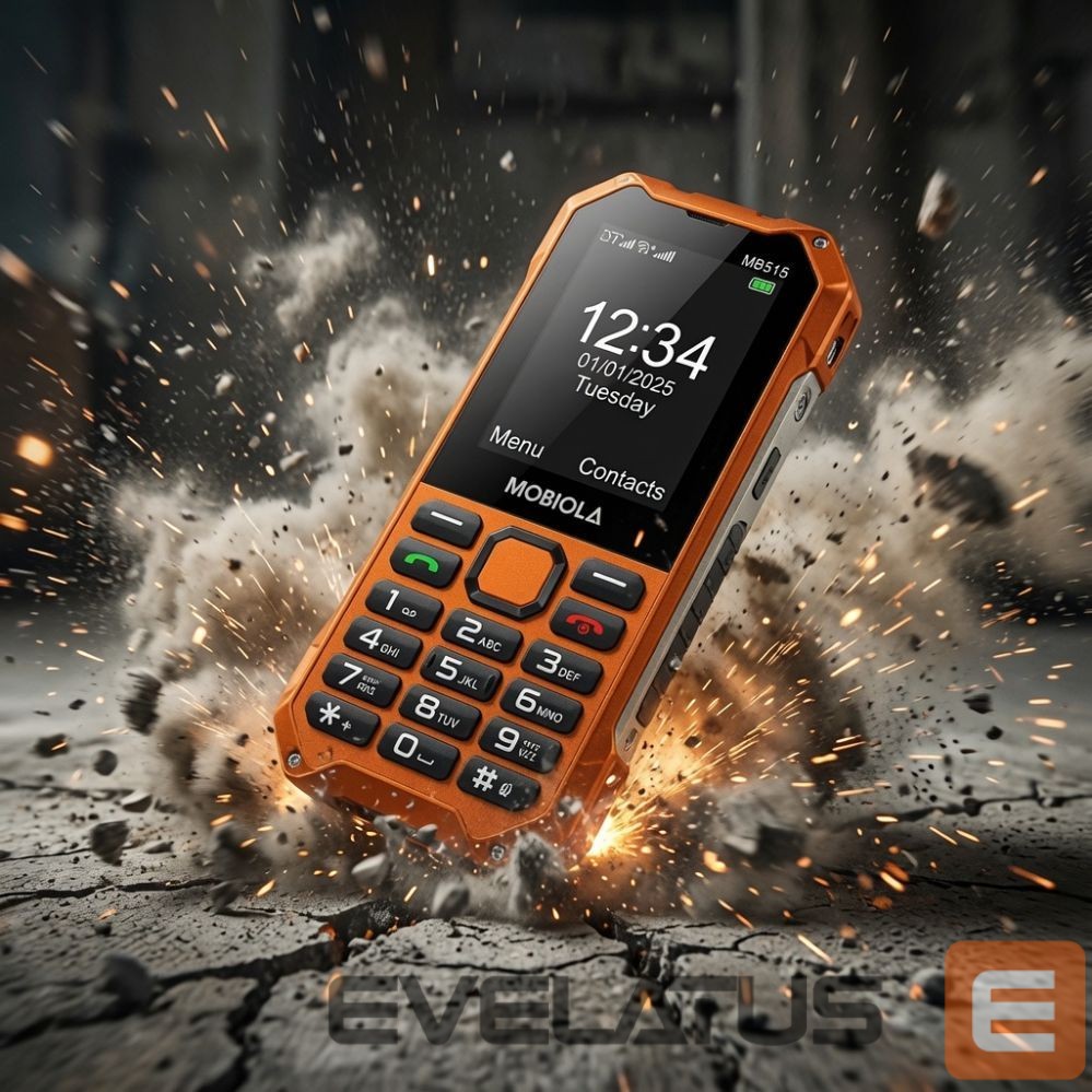 Smartphone Mobiola MB510 TitanX Orange