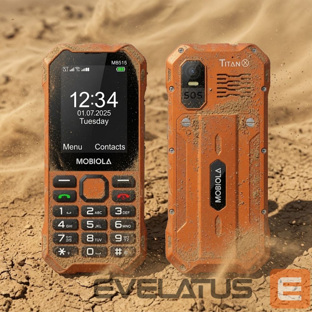 Smartphone Mobiola MB510 TitanX Orange