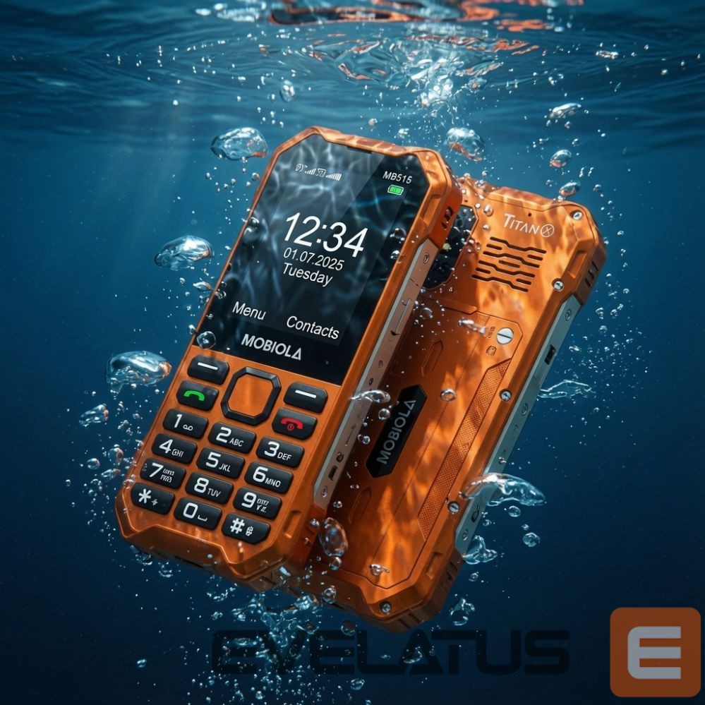 Smartphone Mobiola MB510 TitanX Orange