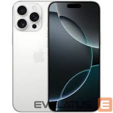 Smartphone Apple iphone 16 Pro Max 256GB HK Dual Sim White Titanium