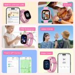 Smart watches LAGENIO  K3 4G Kids Smart Watch with GPS Pink