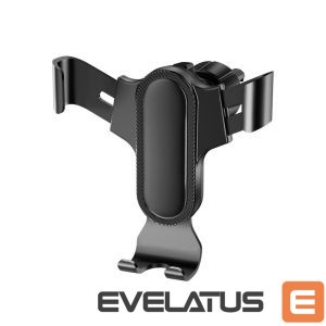 Auto holder Dudao  gravity car phone holder for air vent Black