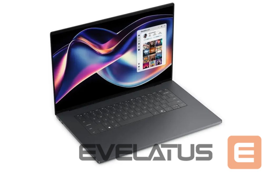 Laptop computer Dell XPS 16 DA16260 | Graphite | 16 " | OLED | Touchscreen | 3.2K | Intel Core Ultra X7 | 358H | 64 GB | LPDDR5x | Solid-state drive capacity 1000 GB | Intel Arc Graphics | Windows 11 Pro | Keyboard language English | Keyboard backlit | Warranty 36 month(s) | Battery warranty 12 month(s)