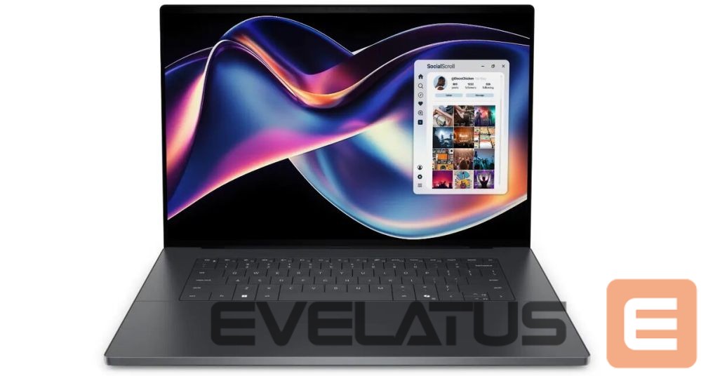 Laptop computer Dell XPS 16 DA16260 | Graphite | 16 " | OLED | Touchscreen | 3.2K | Intel Core Ultra X7 | 358H | 64 GB | LPDDR5x | Solid-state drive capacity 1000 GB | Intel Arc Graphics | Windows 11 Pro | Keyboard language English | Keyboard backlit | Warranty 36 month(s) | Battery warranty 12 month(s)