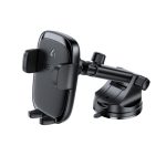 Auto charger Acefast  IN-CAR Phone Holder With 15W FAST Wireless Charger Black