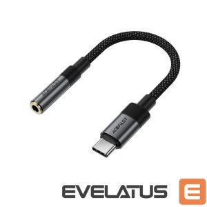 Adapter Acefast  USB-C to 3.5mm Acefast J12 Audio Adapter Black
