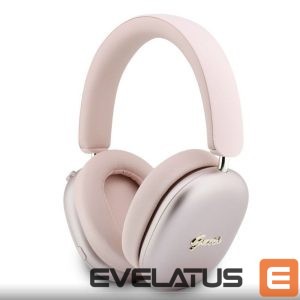Wireless headphones Guess  Metallic Script Logo ENC Wireless Headphone Pink