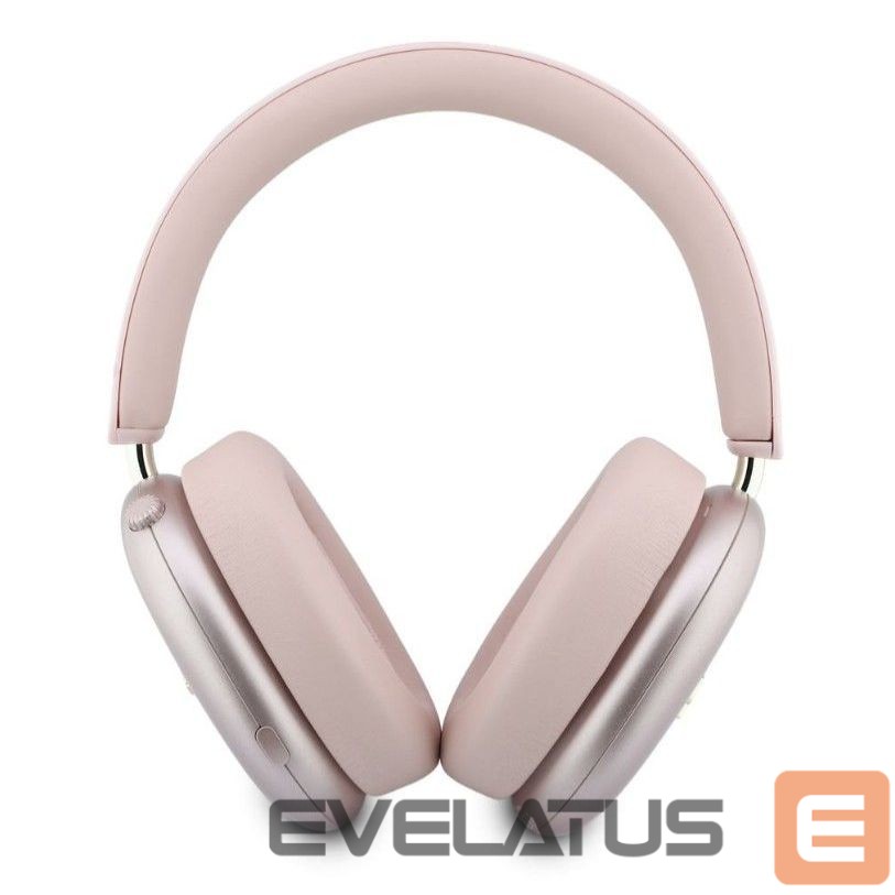 Wireless headphones Guess Metallic Script Logo ENC Wireless Headphone Pink