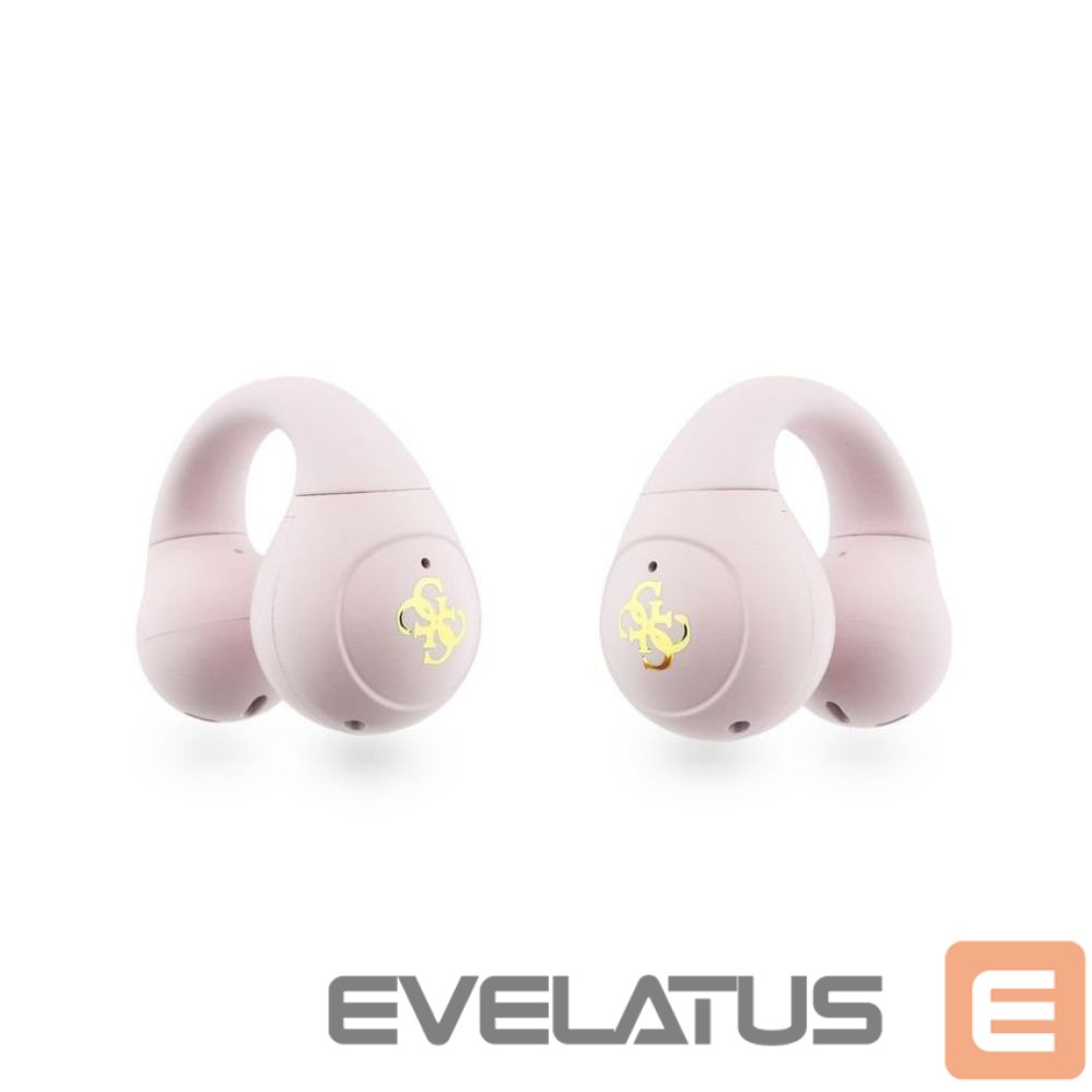 Wireless headphones Guess Mini Classic Logo OWS Wireless Earphones Pink