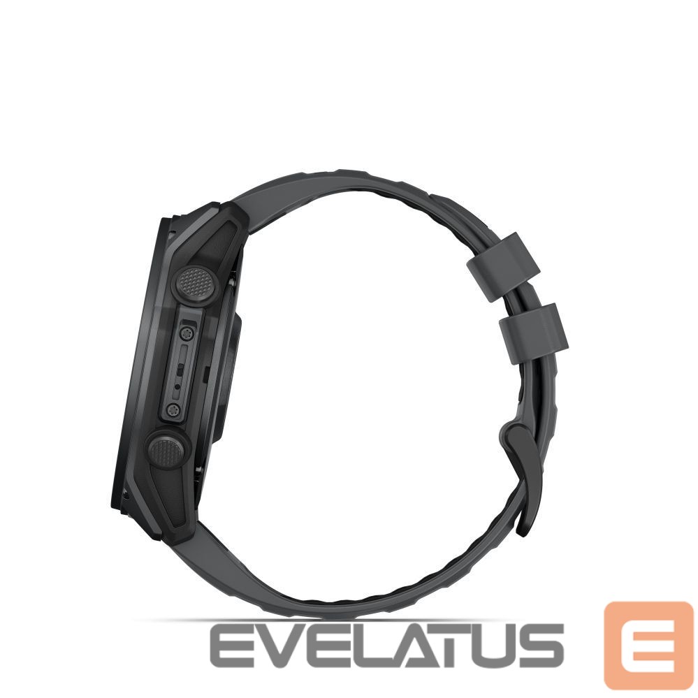 Smart watches Garmin tactix 8 – 51 mm, AMOLED, Cerakote Coating Includes Applied Ballistics Ultralight Solver and Slate Grey