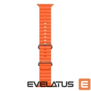 Strap iWear  S1 Grooved Soft Silicone 20mm strap for Apple Watch 49mm / 45mm / 44mm / 42mm Orange