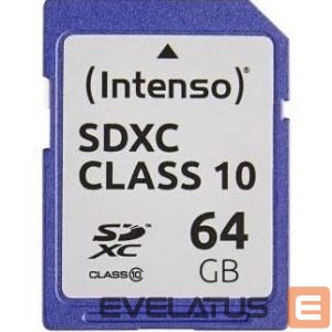 Other Computer Accessory Intenso  MEMORY SDXC 64GB C10/3411490 