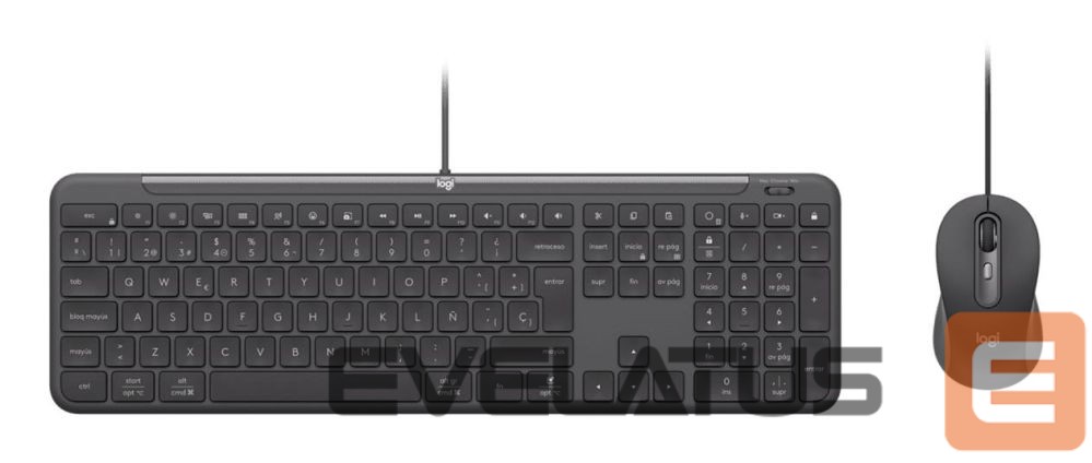 Computer keyboard Logitech KEYBOARD +MOUSE COMBO MK620/GRAPHITE 920-013349