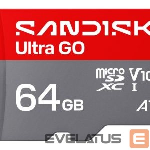 Other Computer Accessory SANDISK BY WESTERN DIGITAL  MEMORY MICRO SDXC 64GB UHS-I/SDSQUGN-064G-GN6MN 