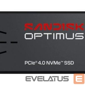 Hard drive SSD SANDISK BY WESTERN DIGITAL  SSD||300xTBW rating|MTBF 1750000 h|Read speed 6600 MB/s|Write speed 5600 MB/s|NVMe Yes|PCI Express 4.0|M.2|500 GB|SDSP51500GAN-000E0 