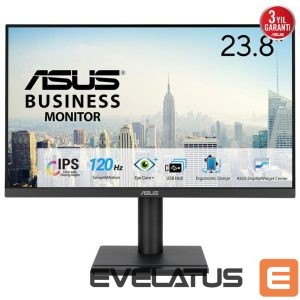 Monitor Asus  LCD Monitor||23.8 "|1920 x 1080 pixels|Full HD|Native aspect ratio 16:9|LED|Flat|90LM02W1-B01171 