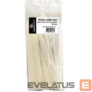 Commutator Gembird  CABLE ACC TIES NYLON 100PCS/NYTFR-250X3.6-W 