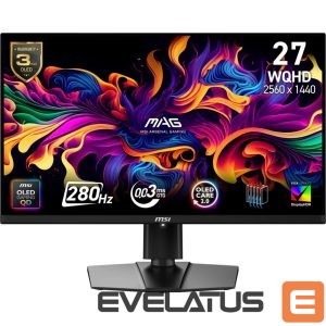 Monitor MSI  Monitor||26.5 "|2560 x 1440 pixels|Wide Quad HD|Native aspect ratio 16:9|QD-OLED|Flat|MAG271QPQD-OLEDX28 