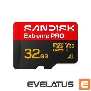 Other Computer Accessory SANDISK BY WESTERN DIGITAL  MEMORY MICRO SDHC 32GB UHS-I/SDSQXCO-032G-GS6MA 