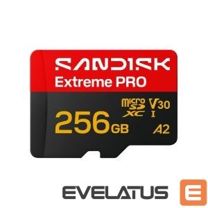 Other Computer Accessory SANDISK BY WESTERN DIGITAL  MEMORY MICRO SDXC 256GB UHS-I/SDSQXCJ-256G-GS6MA 