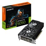 Graphic card / Video cards Gigabyte  Graphics Card||NVIDIA|GeForce RTX 5050|2587 MHz|8 GB|GDDR6|128 bit|PCI Express 5.0|Active|GV-N5050WF2OCV2-8GD 