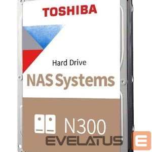 Hard drive HDD Toshiba  HDD||Serial ATA III|3.5 "|Buffer 512 MB|7200 RPM| 12 TB|HDWG51CUZSVA 
