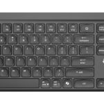 Computer keyboard Gembird  KEYBOARD WRL SLIM 2.4G+BT US/KB-WPS-03 