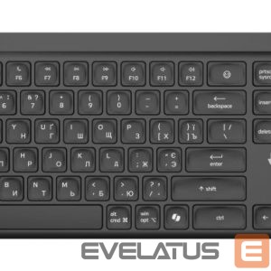 Computer keyboard Gembird  KEYBOARD WRL SLIM BT CYRILLIC/KB-WPS-03-CYRL 