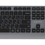 Computer keyboard Gembird  KEYBOARD +MOUSE WRL CYRILLIC/BK KBS-WPS-02-CYRL 