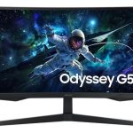 Monitor Samsung  LCD Monitor||LS27CG552EUXEN|27"|Gaming/Curved|Panel VA|2560x1440|16:9|165 Hz|Matte|1 ms|Height adjustable|Colour Black|LS27CG552EUXEN 