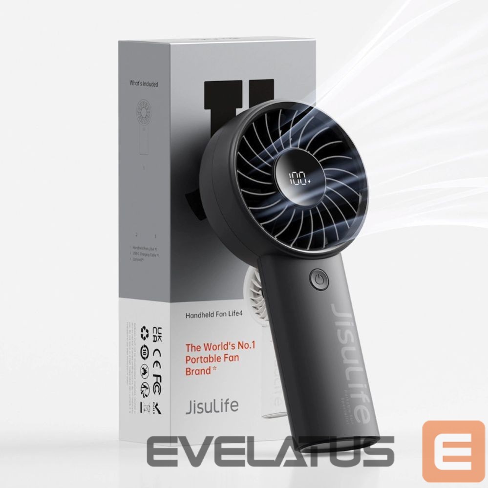 Other goods Jisulife JisuLife Handheld Fan 4 Black.