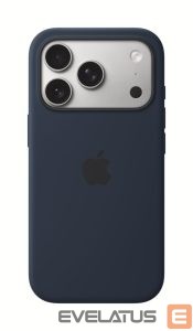 Back panel cover Apple  MGFH4ZM/A iPhone 17 Pro Silicone Case with MagSafe, Midnight 