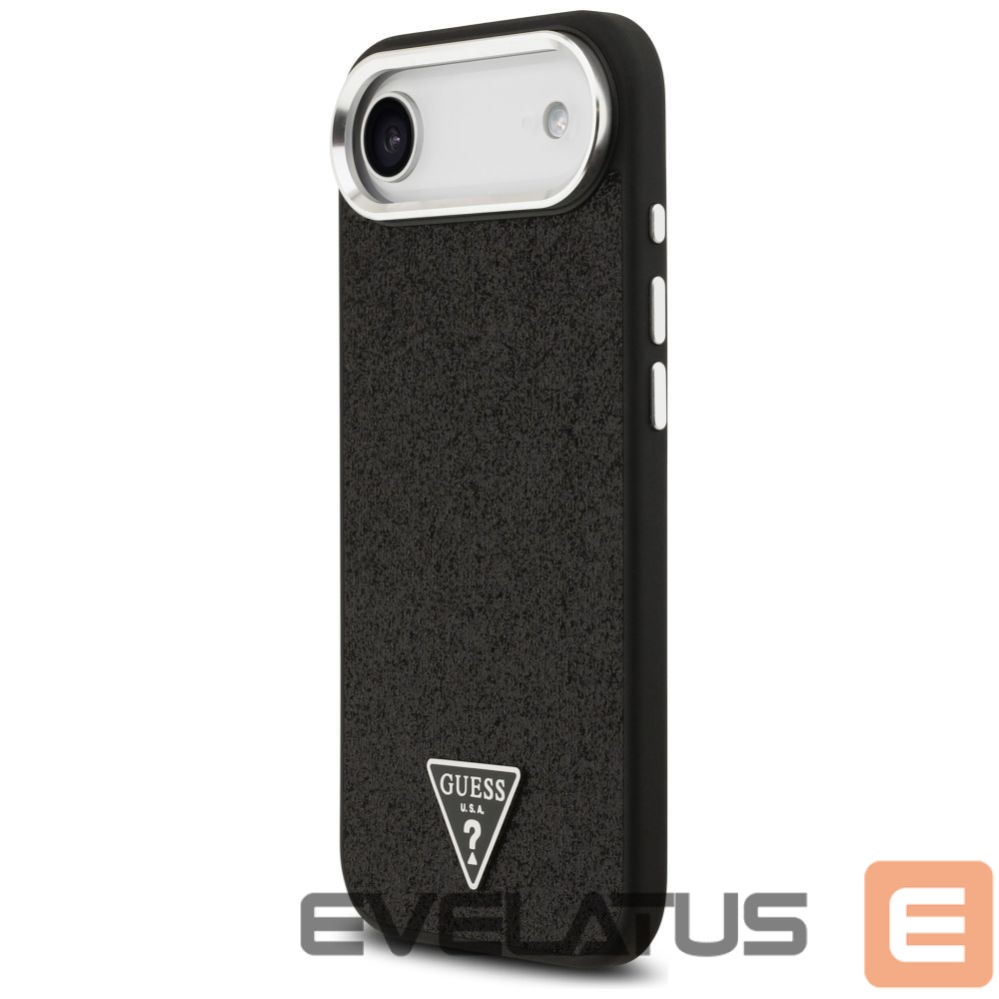 Other goods Guess Guess Glitter Triangle Logo MagSafe Case for iPhone 17 Air - Black