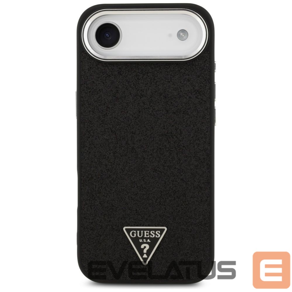 Other goods Guess Guess Glitter Triangle Logo MagSafe Case for iPhone 17 Air - Black
