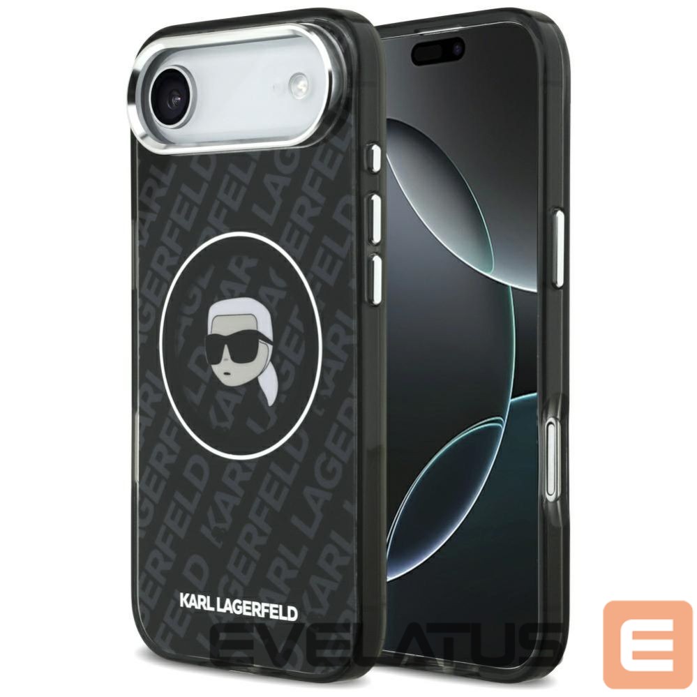 Other goods Karl Lagerfeld Karl Lagerfeld IML Karl Head Logo MagSafe Case for iPhone 17 Air - Black