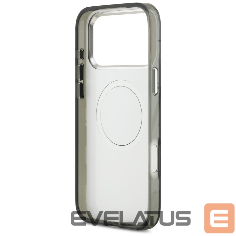 Back panel cover Karl Lagerfeld Karl Lagerfeld IML KL Monogram MagSafe Case for iPhone 17 Pro Max - Black