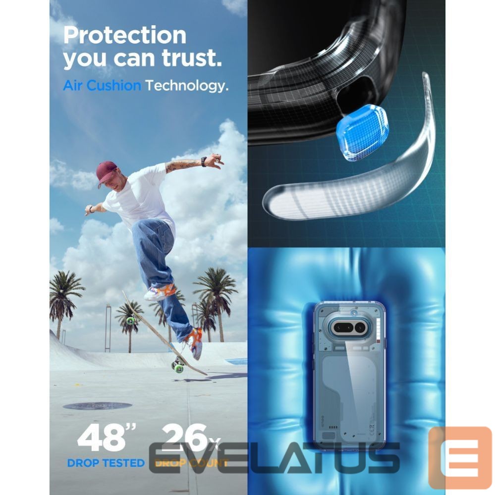 Other goods Spigen Tech-Protect FlexAir Hybrid MagSafe Case for Motorola Edge 70 5G - Clear
