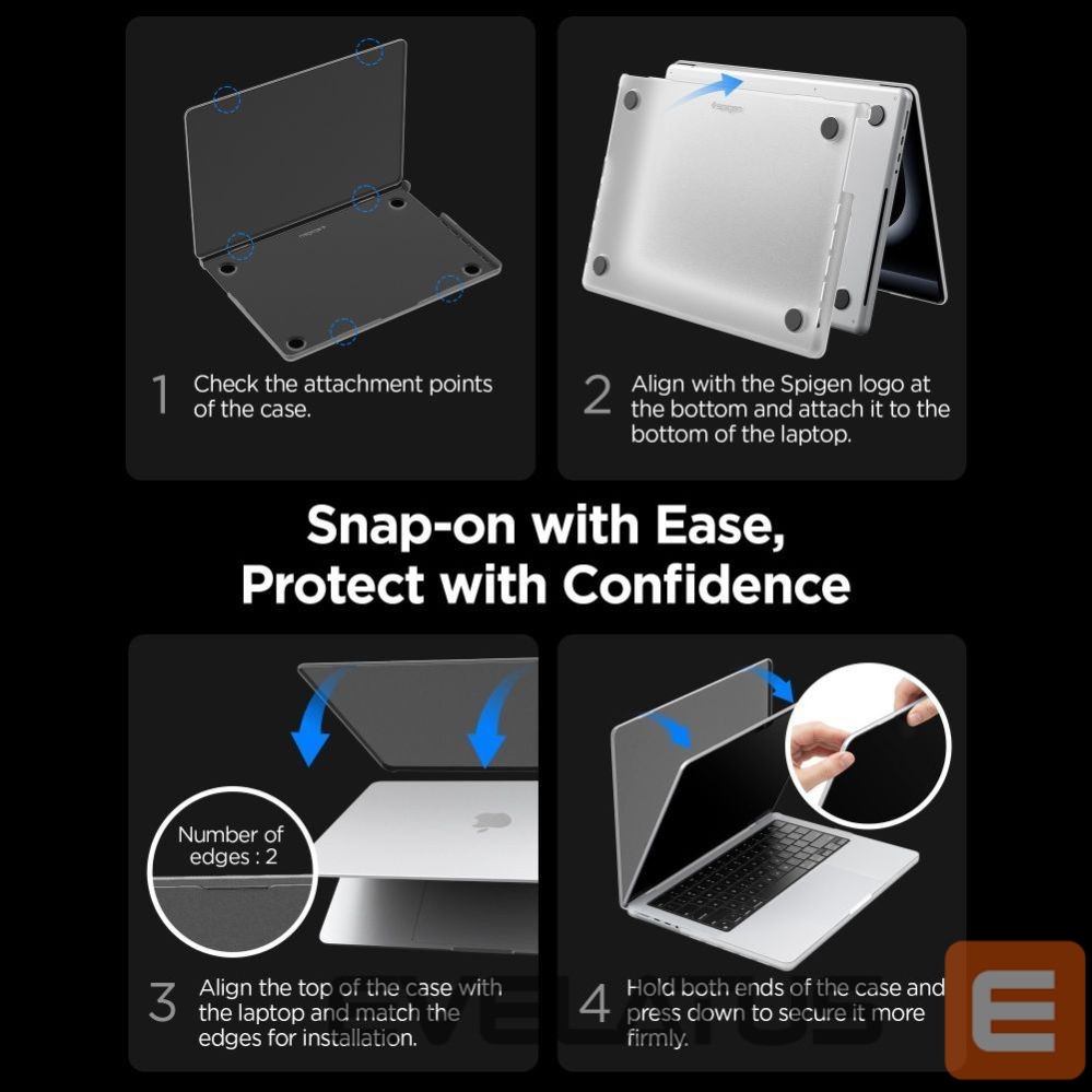 Other goods Spigen Tech-Protect FlexAir Hybrid MagSafe Case for Motorola Edge 70 5G - Clear