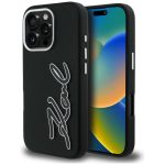Other goods Karl Lagerfeld  Karl Lagerfeld FW Grained Signature Logo Case for iPhone 16 Pro Max - Black 